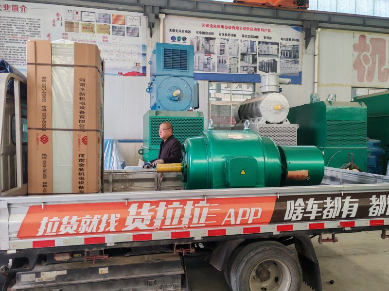 YRT500-8/245KW/380V電機（jī）配水電阻啟動（dòng）櫃發貨